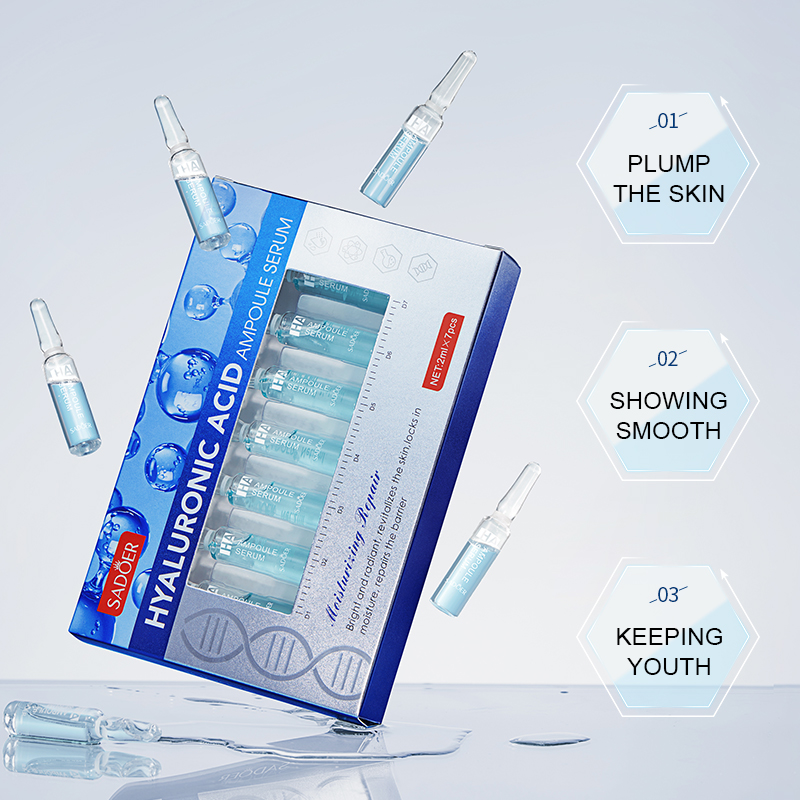 Hyaluronic Acid Facial Serum - Hyaluronzuur Ampul Essentie Ampul, Hyaluronzuur Essentie