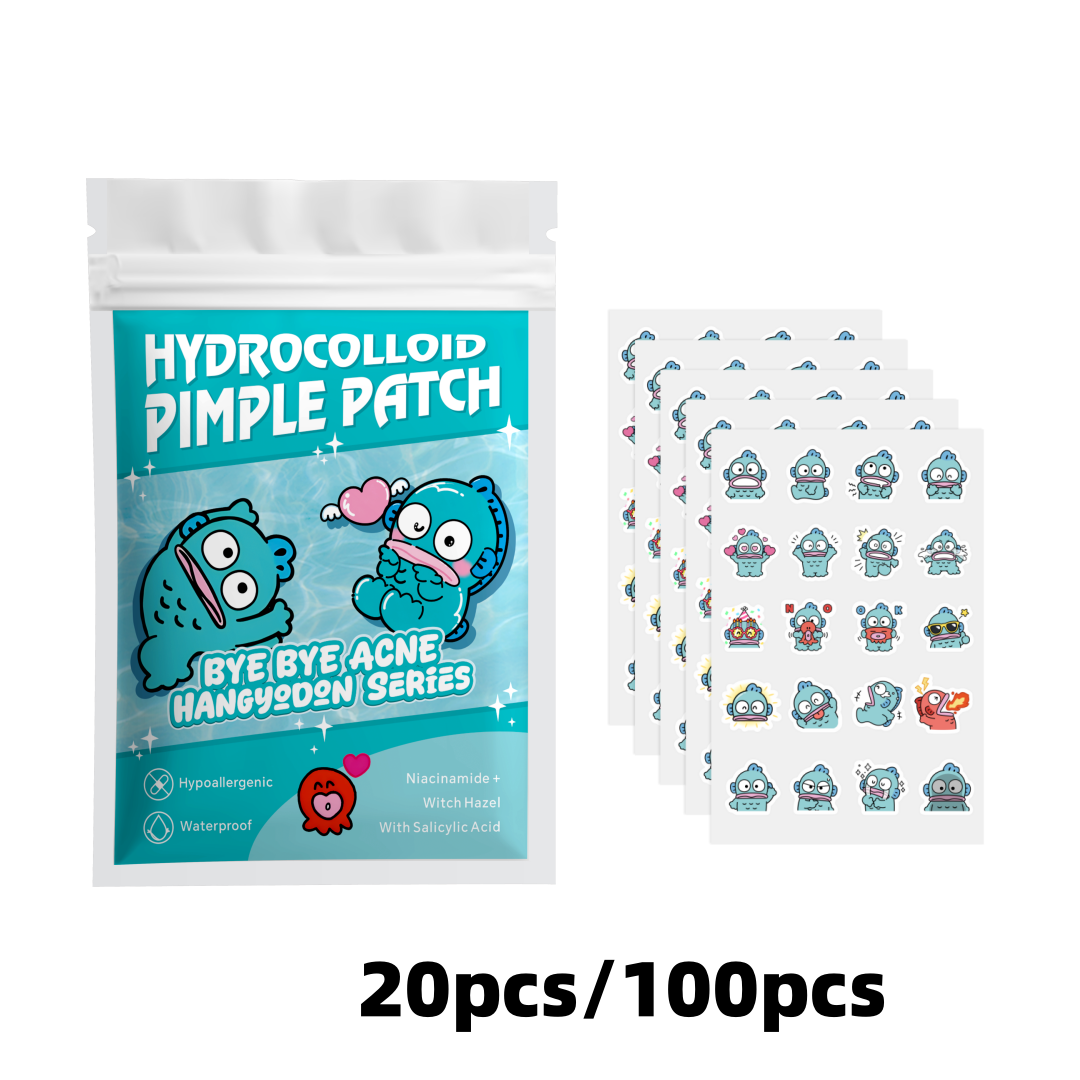 Hydrocolloid Pimple Patch - 20/100 STUKS hello kitty acnepleisters, acnepleisters