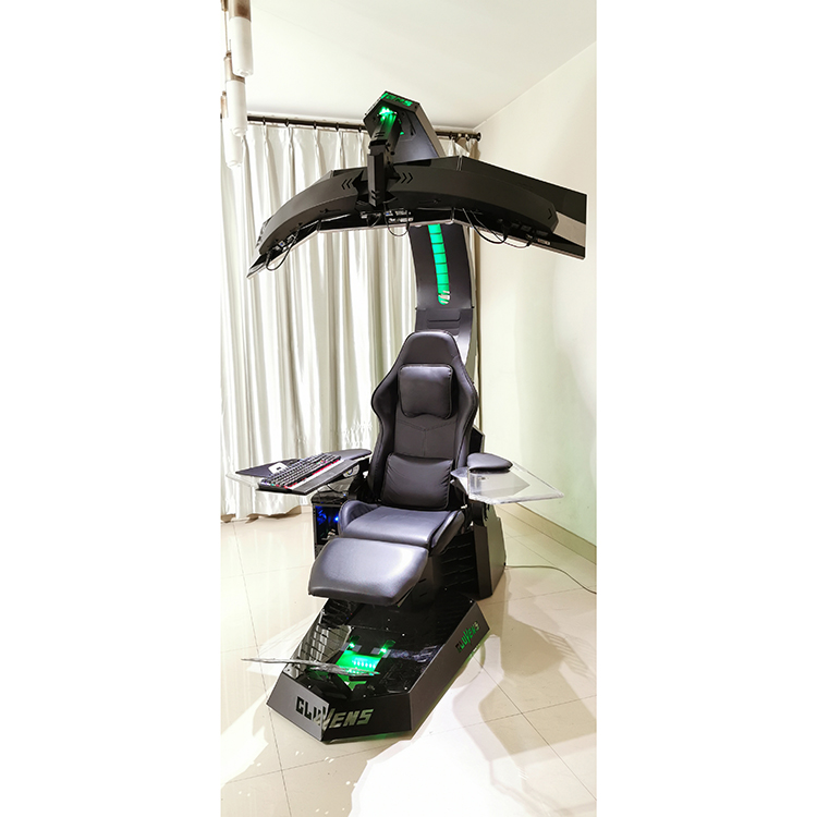 Massage - Verstelbare massage zero gravity relaxfauteuil gaming