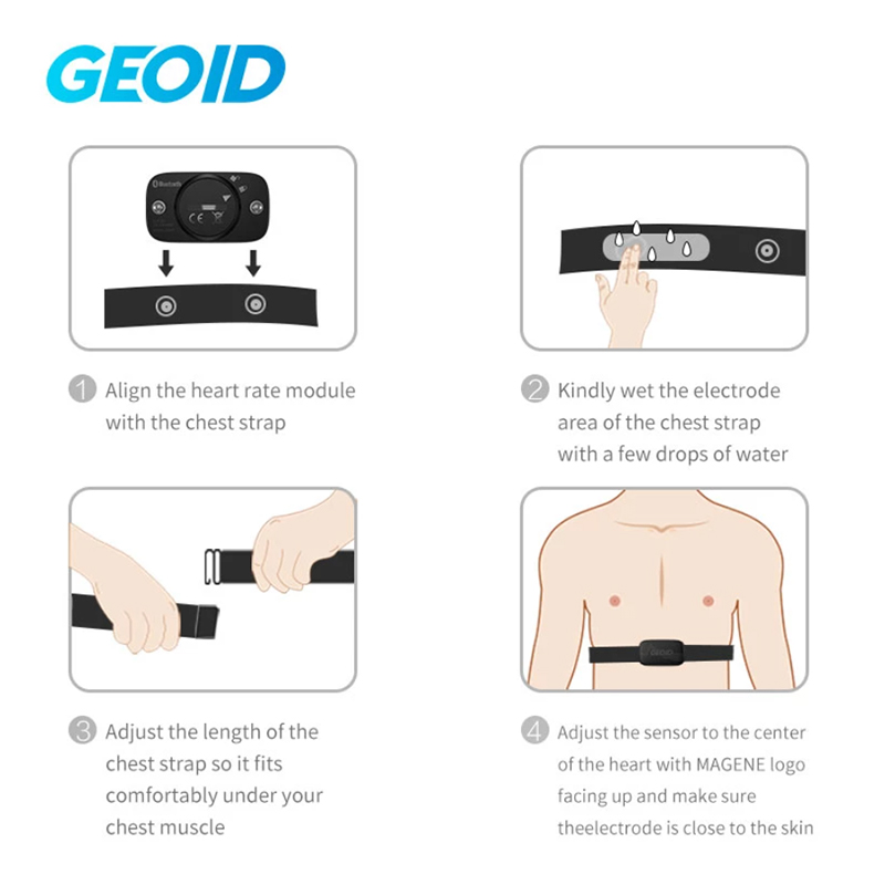 GEOID HS500 Hartslagband Senso - Health Monitors recensie en prijs