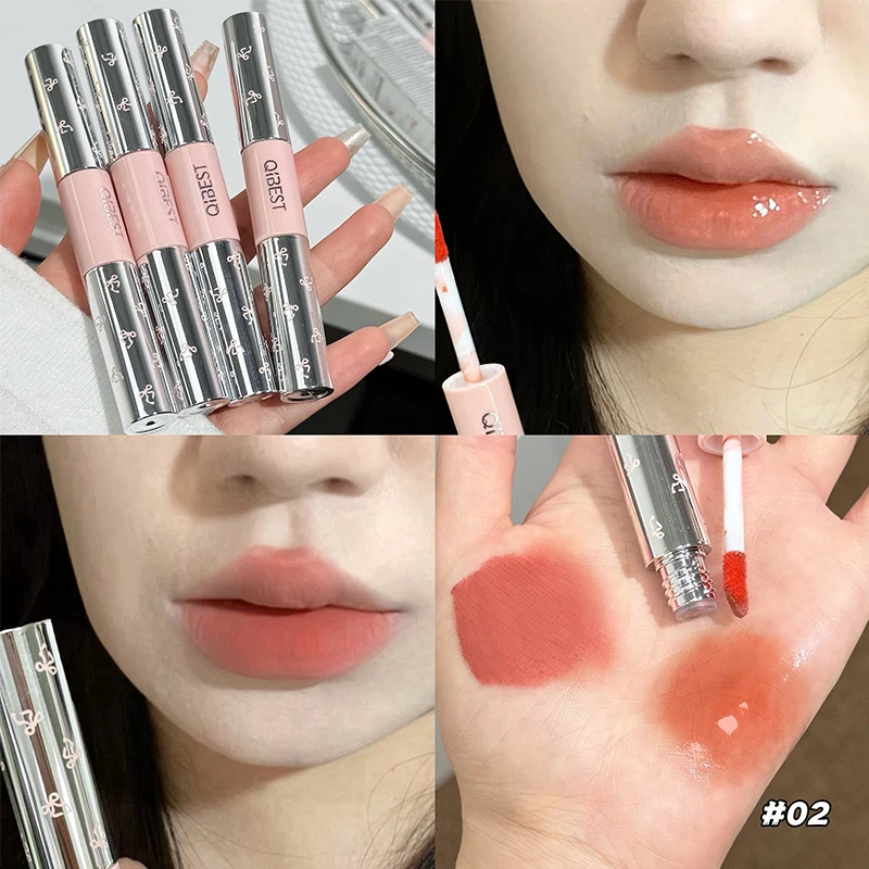QIBEST Dubbelkop Matte Fluweel - Matte Velvet Lip Tint Long Lasting recensie en prijs
