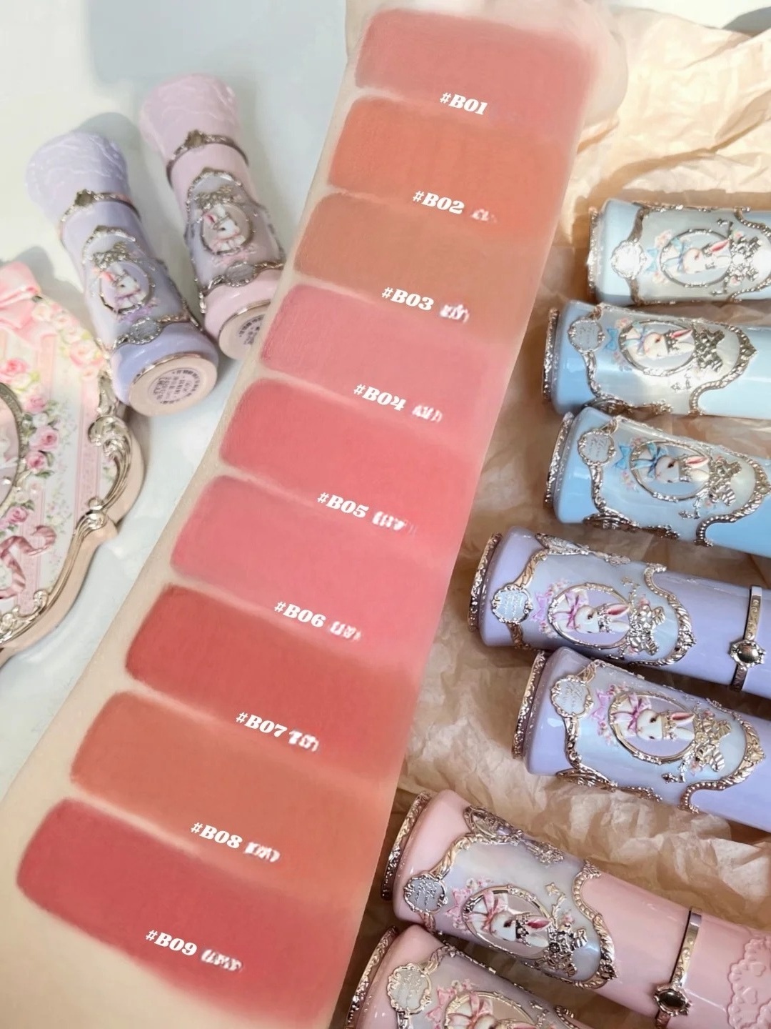 Flower Knows Makeup Bunny Gard - Matte Velvet Lip Tint Long Lasting recensie en prijs