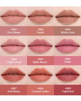 Flower Knows Makeup Bunny Gard - Matte Velvet Lip Tint Long Lasting recensie en prijs