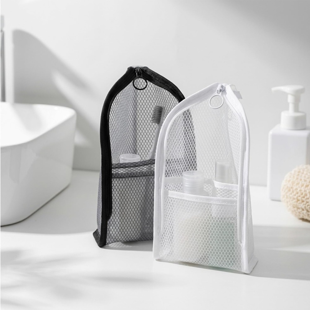 Mesh toilettas, ademend, sneld - Makeup recensie en prijs
