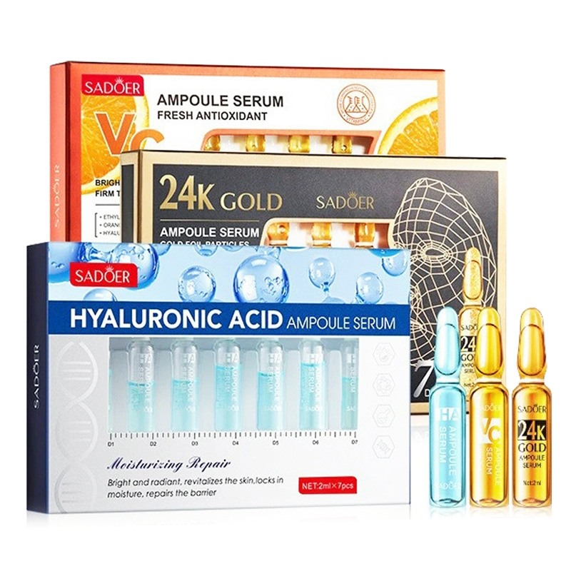 7pcs/Kit SADOER Ampul Vitamine - Hyaluronic Acid Facial Serum recensie en prijs